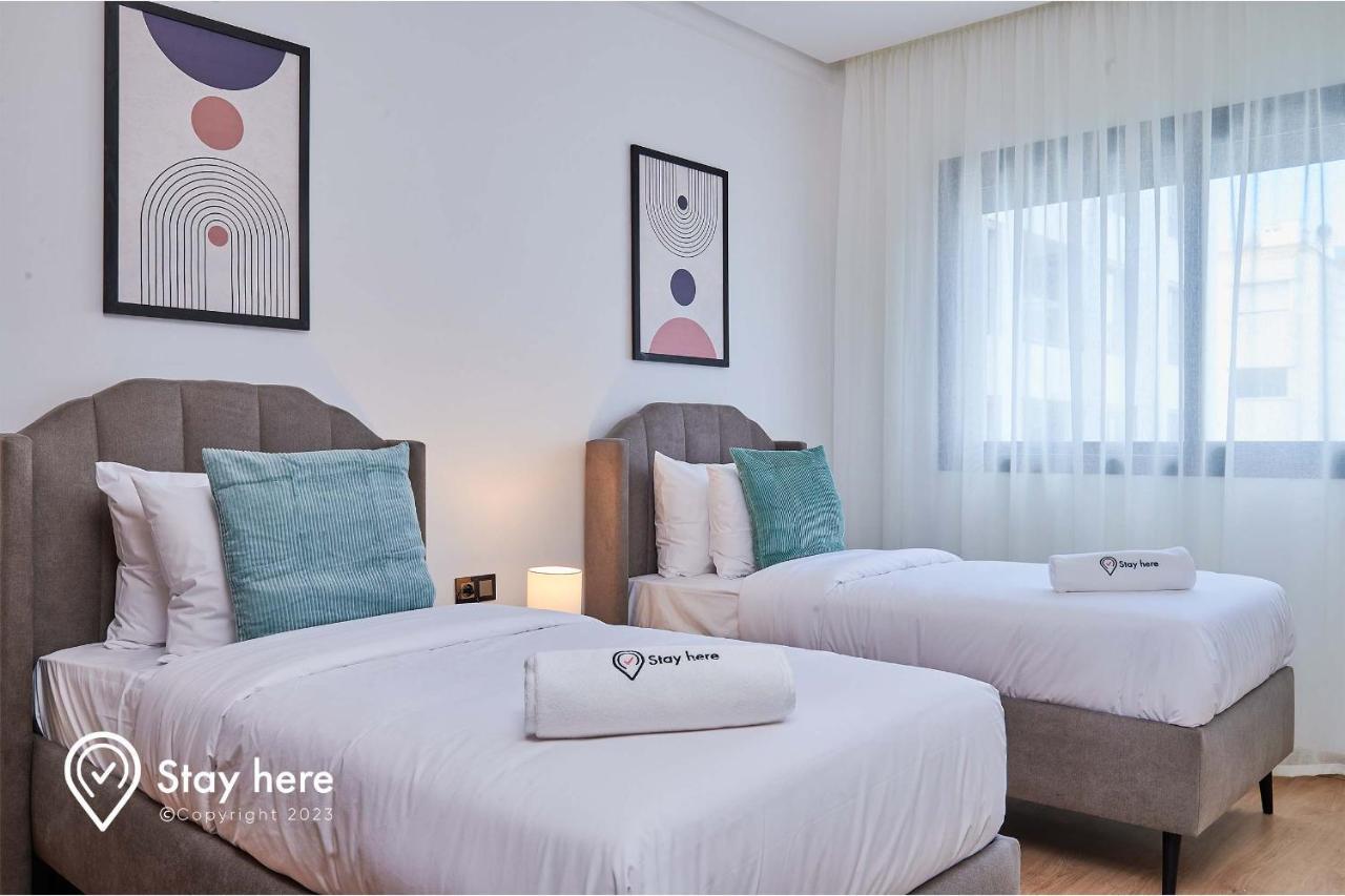 Stayhere Rabat - Hay Riad - Sophisticated Residence エクステリア 写真