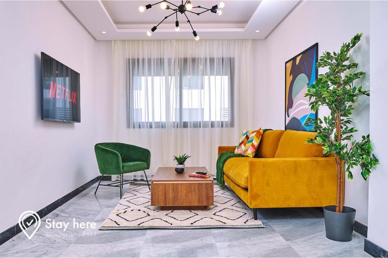 Stayhere Rabat - Hay Riad - Sophisticated Residence エクステリア 写真