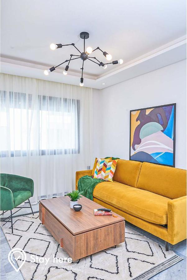 Stayhere Rabat - Hay Riad - Sophisticated Residence エクステリア 写真