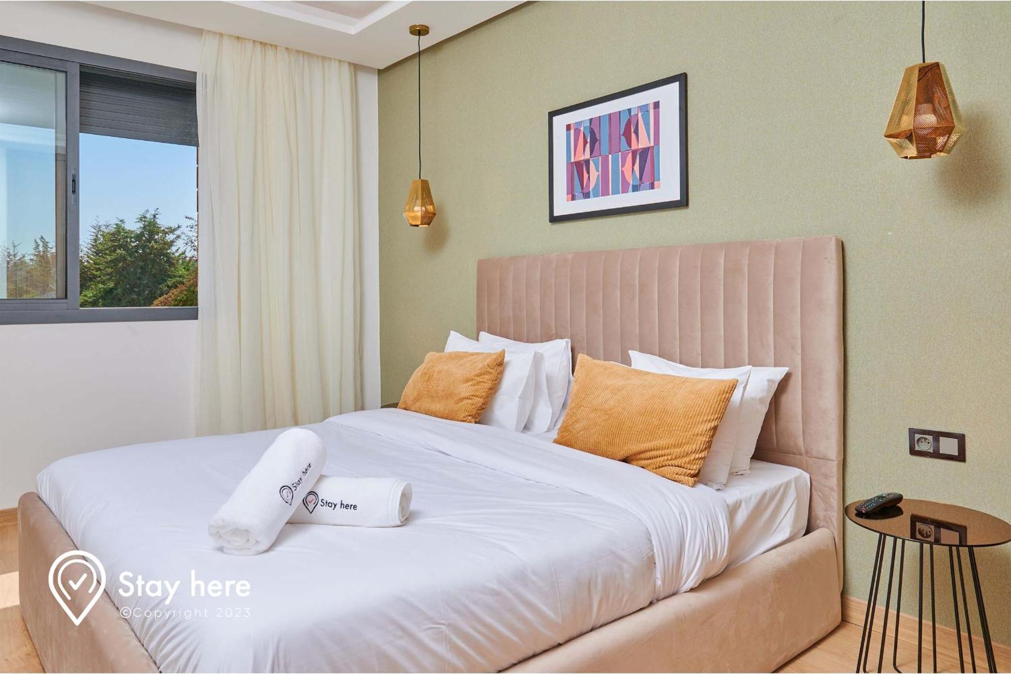 Stayhere Rabat - Hay Riad - Sophisticated Residence エクステリア 写真