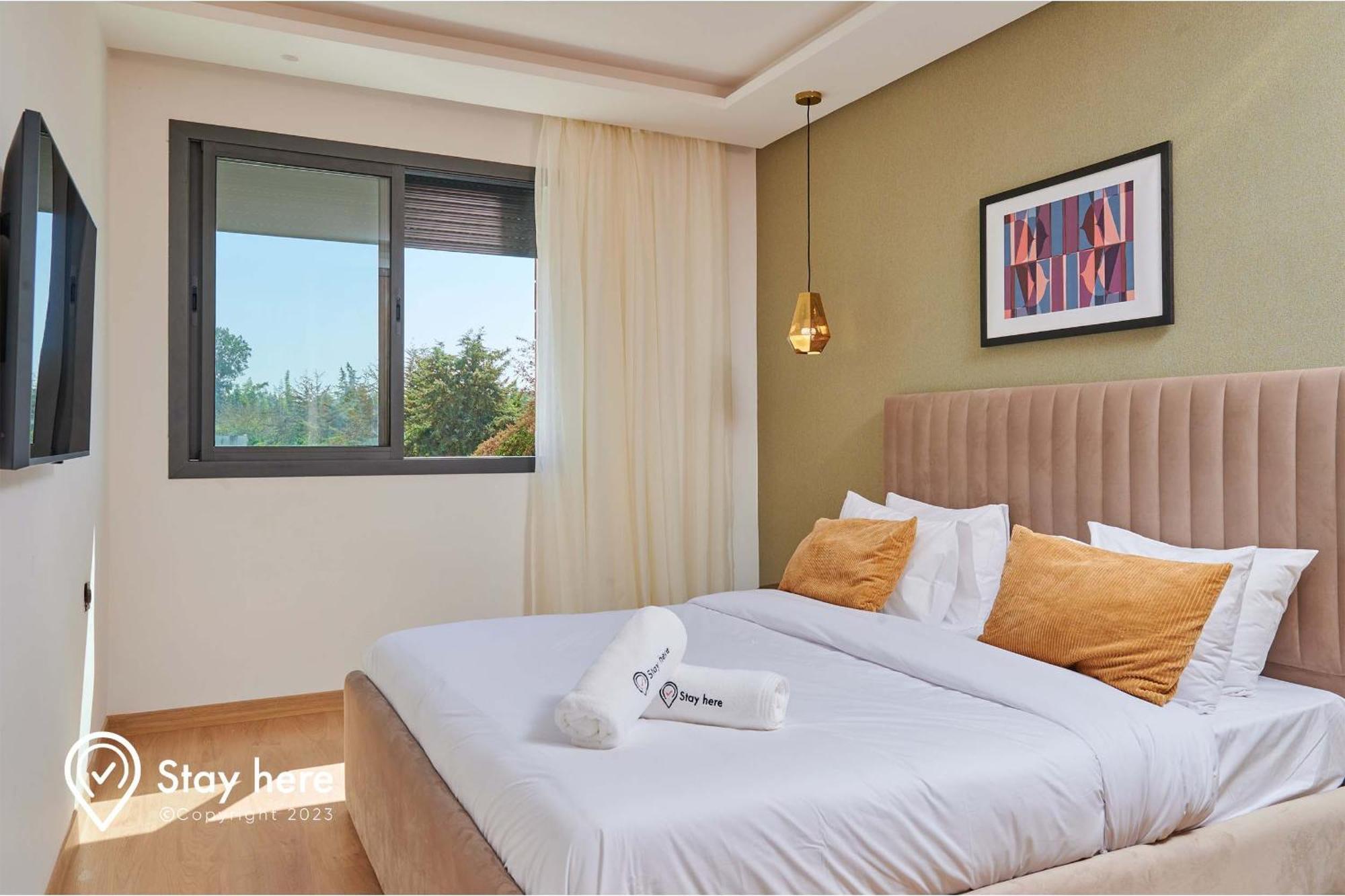 Stayhere Rabat - Hay Riad - Sophisticated Residence エクステリア 写真