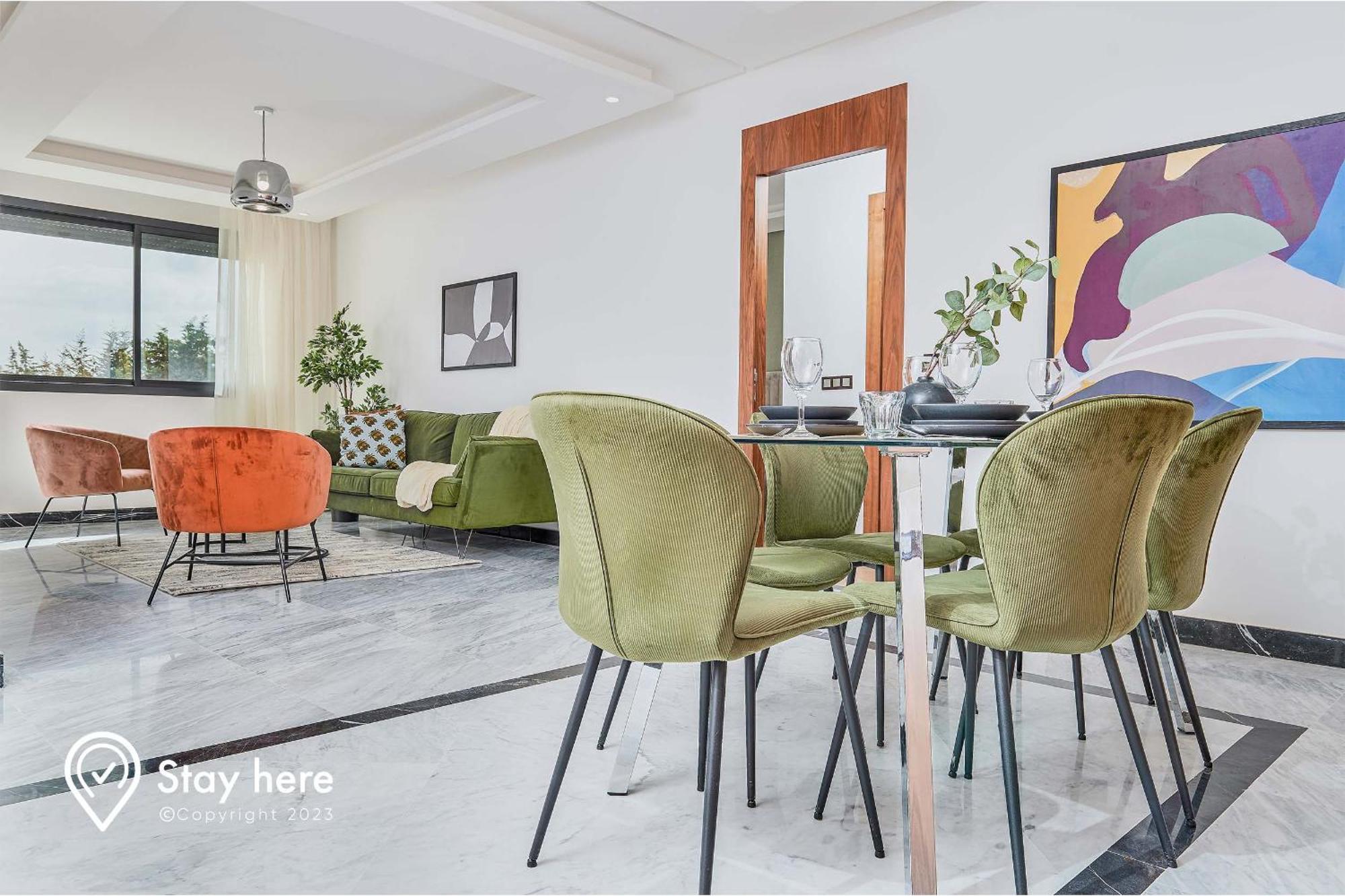 Stayhere Rabat - Hay Riad - Sophisticated Residence エクステリア 写真