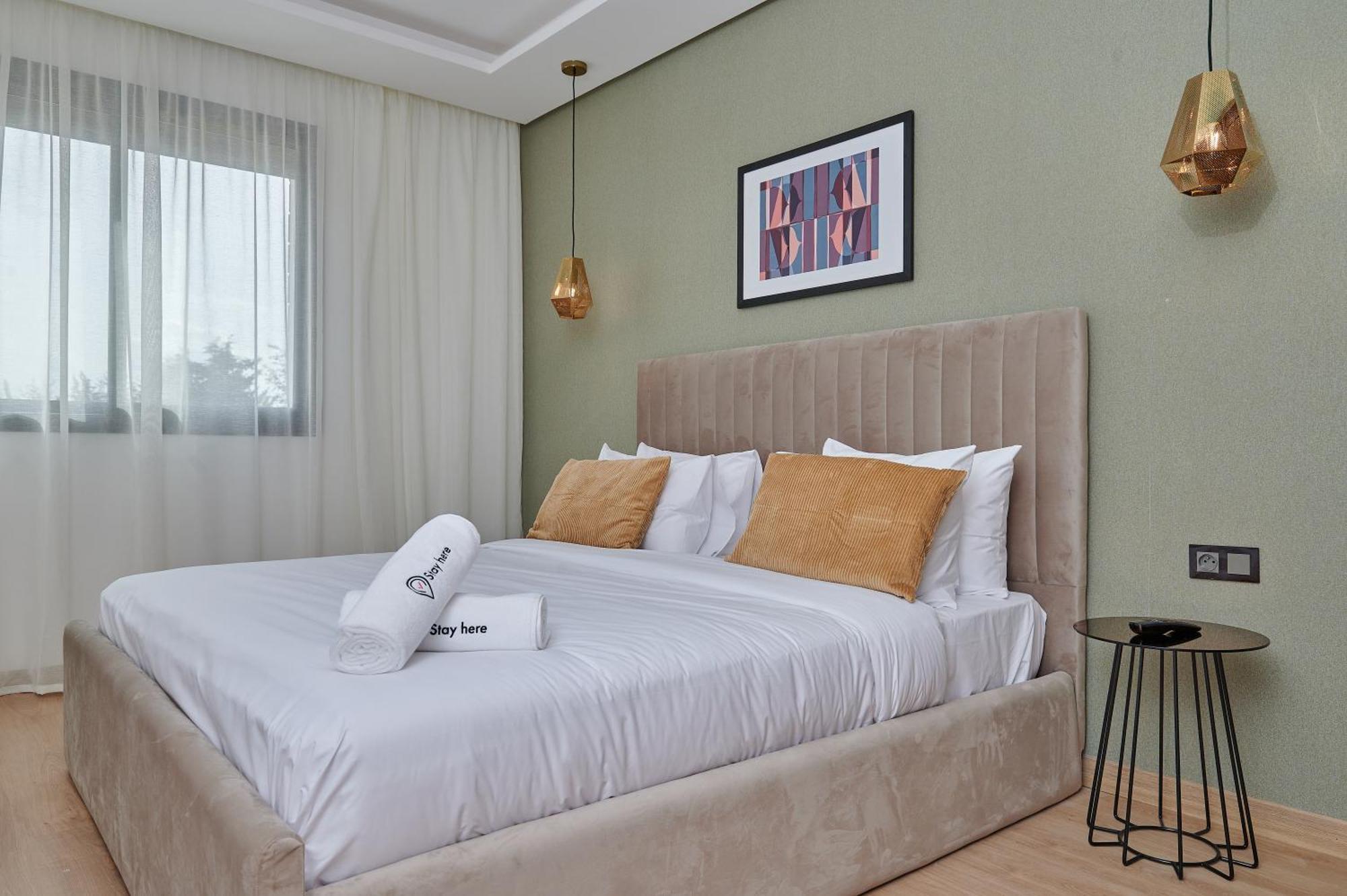 Stayhere Rabat - Hay Riad - Sophisticated Residence エクステリア 写真